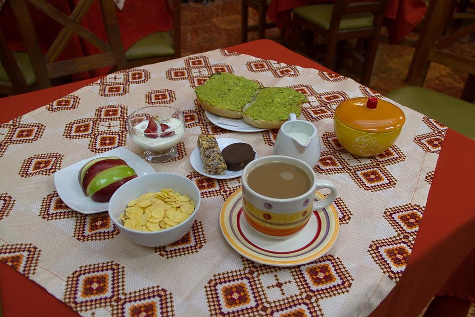 לה סרנה Hostal Valles Del Mar מראה חיצוני תמונה